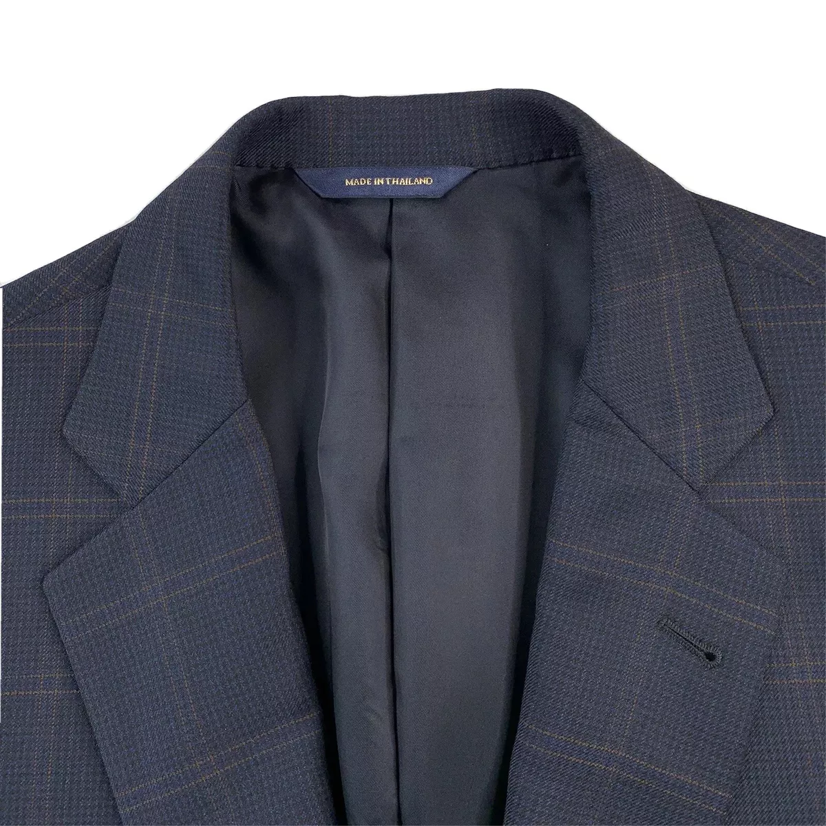 Mint 42 R Brooks Brothers 1818 Madison X Navy Blue Wool Double