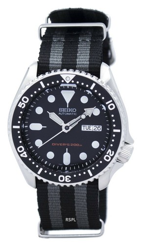 Seiko Automatic Diver's 200M NATO Strap 