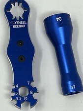 PnwRcMadness RC CAR Wheel Wrench 17mm & 24mm Multi tool