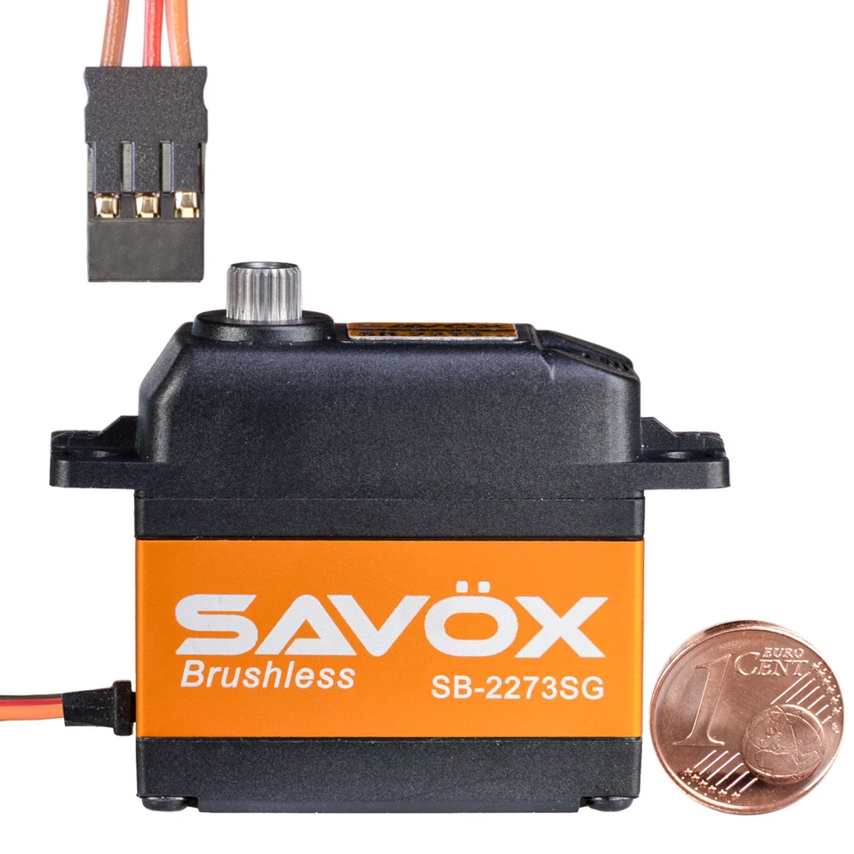 Digital Brushless HV Standard Servo SB-2273SG SAVÖX 80101039 810217 - Bild 3 von 4