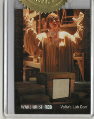 Warehouse 13 Season 1 Costume Case Topper Artifact Volta's Lab Coat #125/333