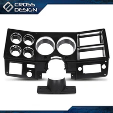 Fit For 84-87 CHEVY GMC TRUCK 81-83 C/K DASH BEZEL W/ A/C W/ LOWER COLUMN COVER