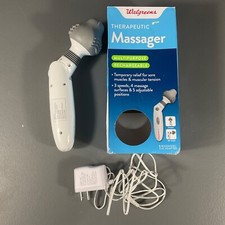 Walgreens Therapeutic Multipurpose Massager Rechargeable 3 Speeds 5 Positions