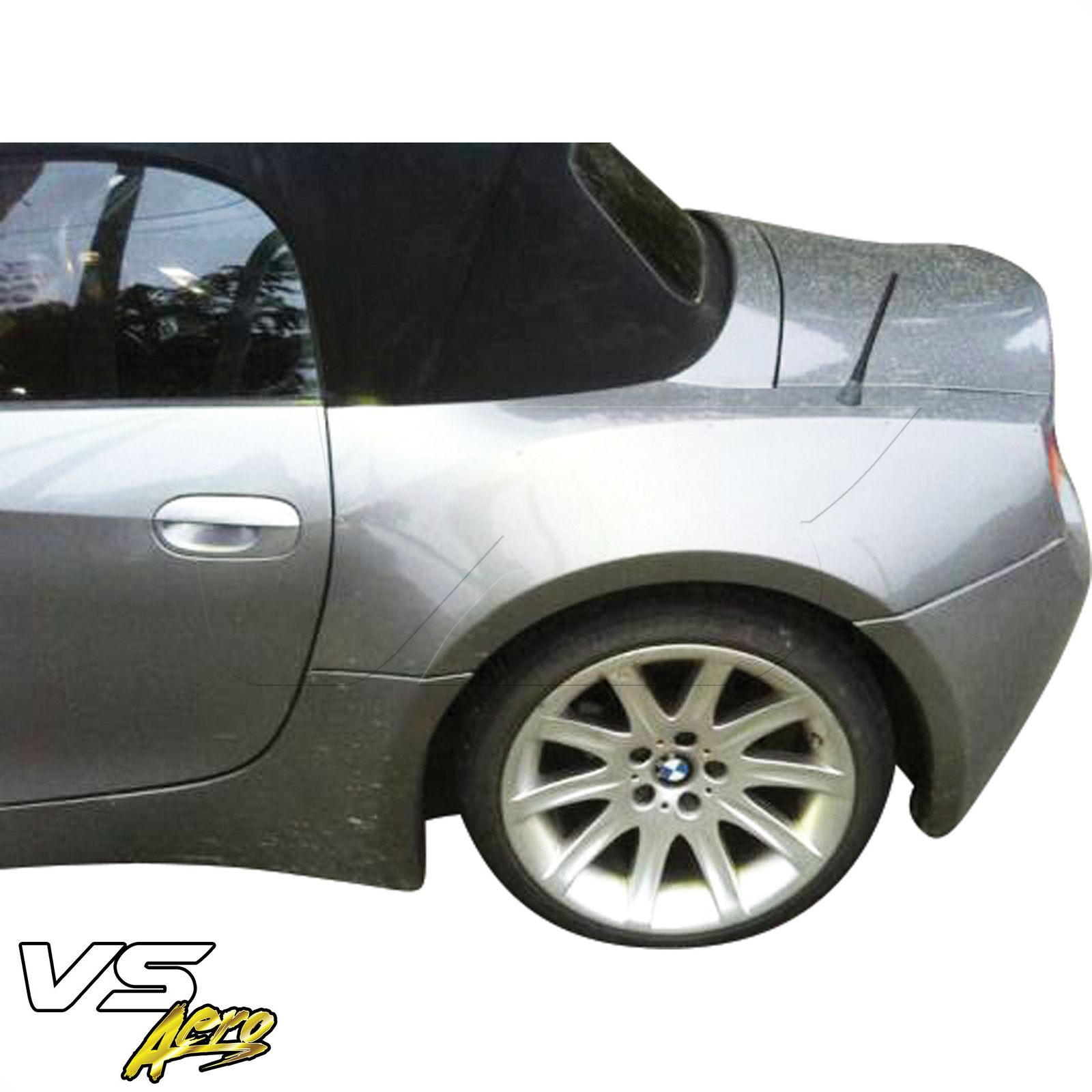 VSaero FRP LWNK Wide Body 40mm Fender Flares (rear) 6pc E85 for Z4 BMW