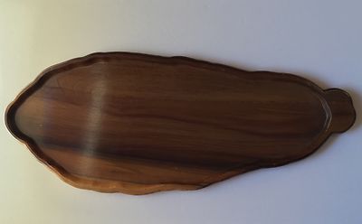 Wurts Creations Berkeley, CA Large Wooden Serving Tray Platter Charcuterie Board