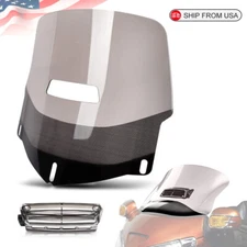Windscreen Windshield 23.6inch With Air Vented For Goldwing GL1800 2001-2017