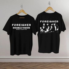 Vintage 1978 Foreigner Double Vision World Tour Band T-shirt
