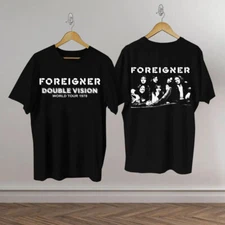 Vintage 1978 Foreigner Double Vision World Tour Band T-shirt