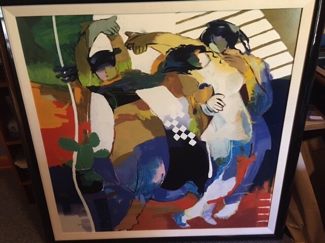 Hessam Abrishami Tulip Dance SERIGRAPH