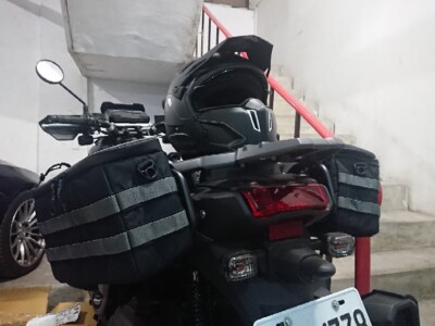 BBJ-SSBAG-00 Multifunctional Side Bag Black for Yamaha Zuma 125