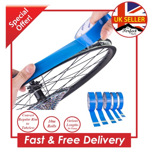 10m Tubeless Rim Tapes Strips MTB Road Bike 16/18/21/23/25/27/29/31/33
