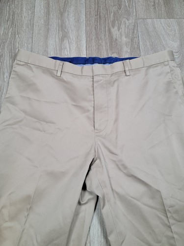 Banana Republic Modern Slim Fit Chino Pants 36x34 Light Brown Non-Iron - Picture 2 of 6