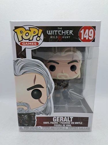 Funko Pop Games Geralt #149 The Witcher 3 With Original Packaging Box