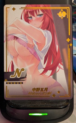 Itsuki Nakano N-68 Genki Parade Goddess Story Card Waifu Anime