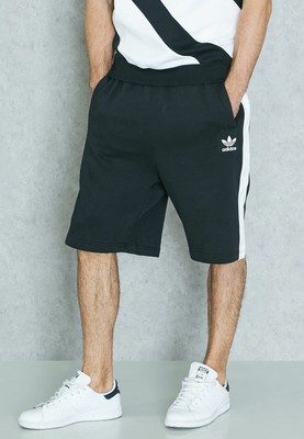 mens adidas knee length shorts