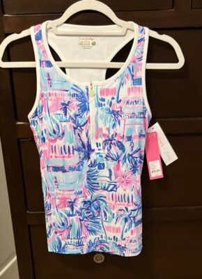 Nwt Lilly Pulitzer Canna Bra Tank Small 4-6 Perfect Match