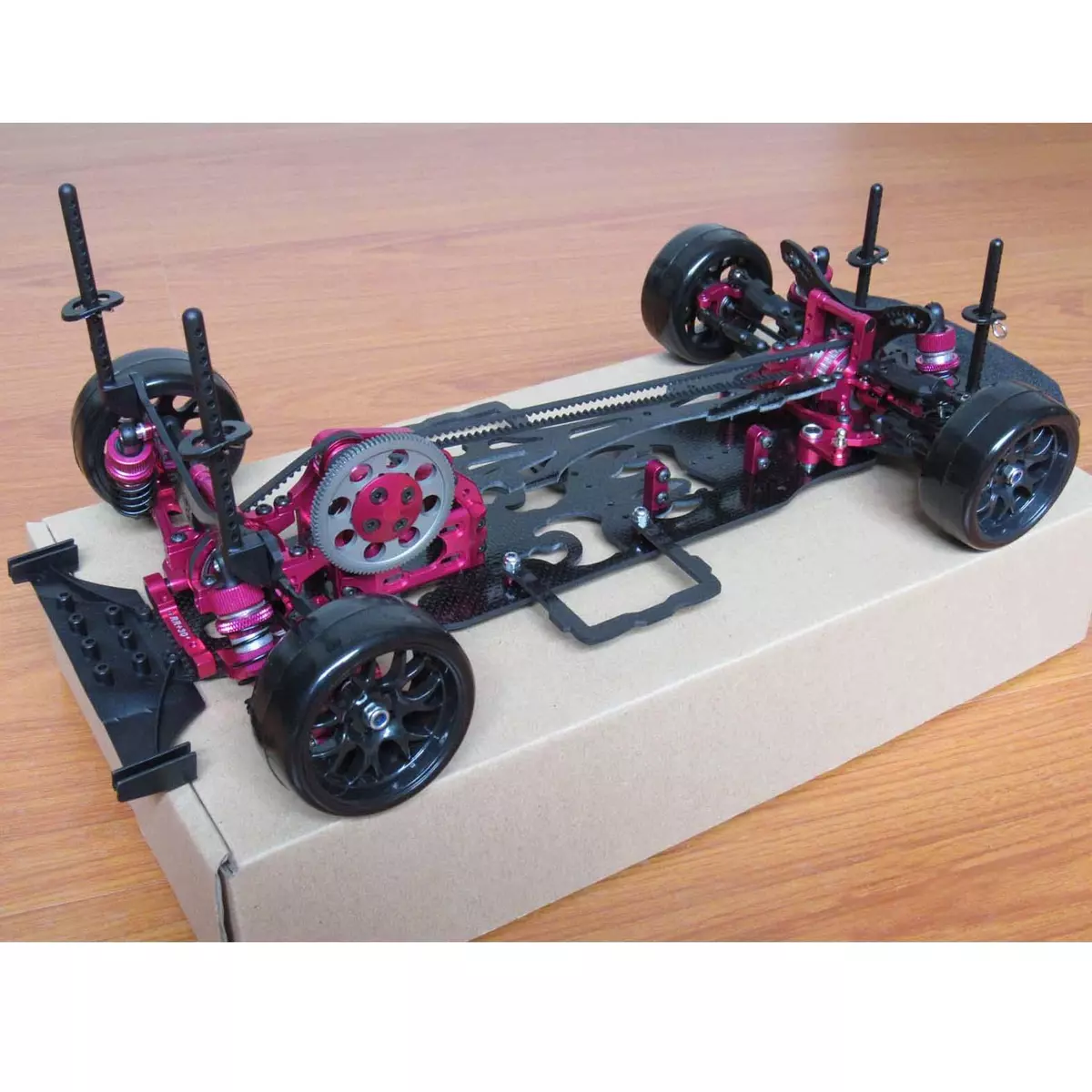 1/10 Alloy & Carbon SAKURA D4 AWD Drift Racing Car Frame Body Chassis  #KIT-D4AWD