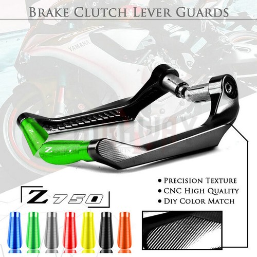 Handlebar Brake Clutch Levers Protector Guard Fo Kawasaki Z750 Z 750 Z750R Z750S - Picture 4 of 45