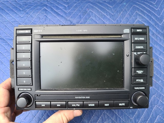 2005-2007 Jeep Grand Cherokee GPS 