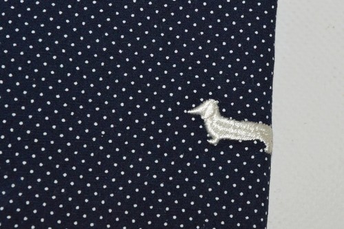 Camicia Harmont & Blaine maniche lunghe bianca blu pois Regular pallini Regular - Foto 3 di 6