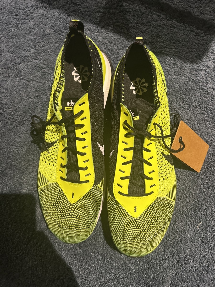 NIKE★AIR MAX FLYKNIT RACER★VOLT/WHITE/SEQUOIA/BLACK Nike Air Max Flyknit Racer Shoes Volt Black White Sequoia