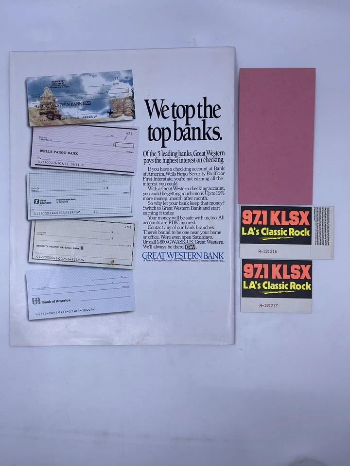 PROGRAMA OFICIAL DE TENIS Diciembre 1990 Pete Sampras V. Michael Chang + entradas RARO Foto 2 de 4