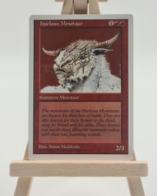 Hurloon Minotaur Fifth Edition (5ED) Magic Karte MTG (Hurloon Minotaurus)