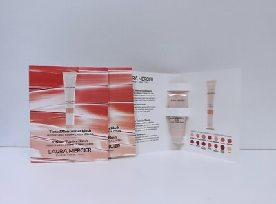 3 X Laura Mercier Tinted Moisturizer Blush Provence Cream Cheek Color 0.10 Oz Ea