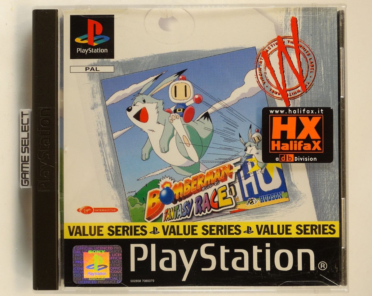 Bomberman Fantasy Race Sony playstation 1 PAL Original Complete | eBay