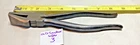 Vintage Union #410-8 Red Devil Glazier pliers glass breaking pliers