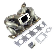 STOSSAUFLADUNGS-KRÜMMER, T3 TURBOKRÜMMER FÄCHERKRÜMMER, EDELSTAHL - VAG 1.8T 20V