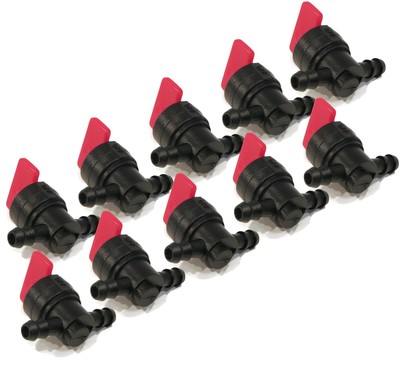 (Pack of 10) Fuel Shutoff Valve for Briggs & Stratton 491860, 494768 Lawnmower