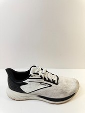 Brooks Men  s Anthem 7 Neutral Running Shoe - White/Black/Tan - 10 Medium