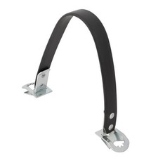 Car Battery Carrier Lifter Strap, 14in Black Metal Heavy Duty Side Lift Strap