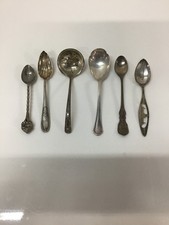 Lot of 6 Sterling 925 Silver Spoons - 132g