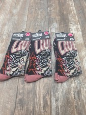 Disney Villains Cruella Deville Crew Socks Size 9-13 3 Pair New Disney Limited 