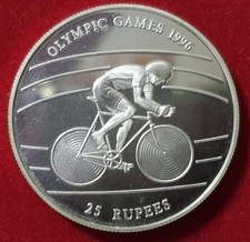 SEYCHELLES 25 rupees 1995 Silver Coin