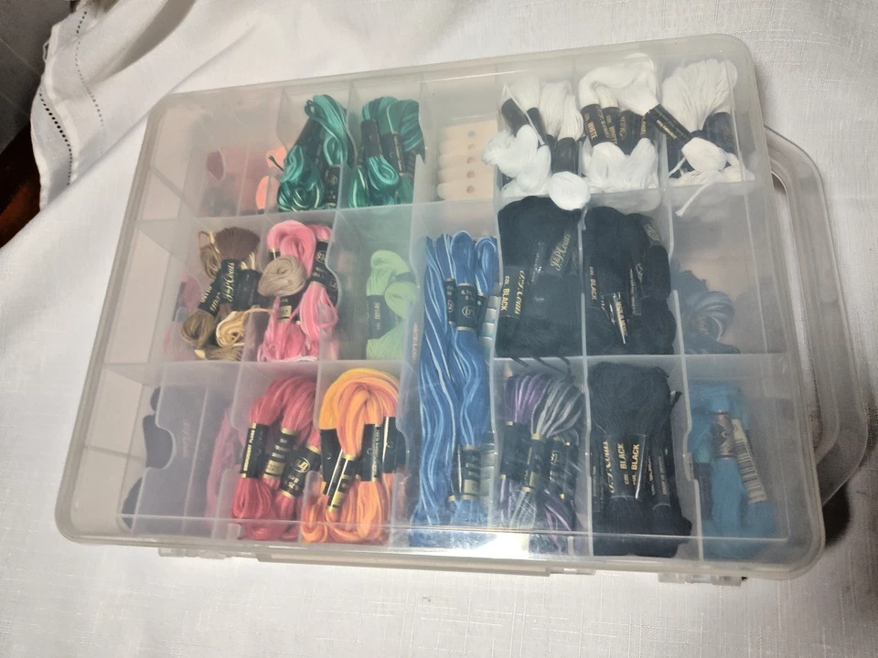 Big Lot Skeins Iris J&P Coats Cotton Embroidery Thread Floss NOS - Image 3 of 4