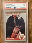NBA Hoops 1990-91 Michael Jordan #65 PSA 6 Chicago Bulls Basketball Card