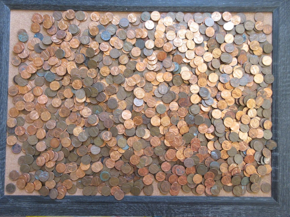 12 lbs 8oz- Lincoln Copper Memorial Cent Penny Pre 1982 Estate Find Unsearched - Image 2 of 4