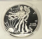 2013 w silver eagle enhanced reverse proof flawless.