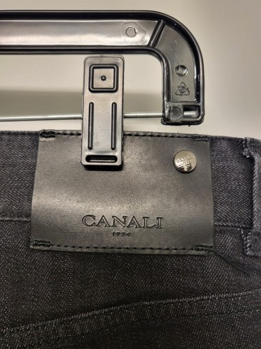 Canali Slim Fit Jeans Black Edition IT50 (US 32-34) Schrittlänge 30" - Bild 12 von 12