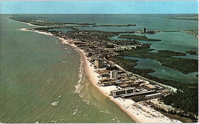 #ad #ad Chrome AERIAL VIEW Sarasota Florida FL f 01 AH8488 $1.99