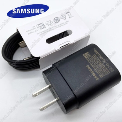 25w Type USB-C Super Fast Wall Charger+3FT Cable For Samsung Galaxy S20 S21 S22