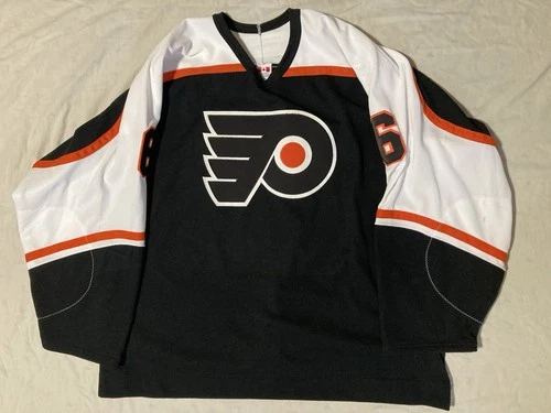 Game Worn Jersey Philadelphia Flyers 2003/2004 Chris Therrien NHL CCM 58 KOHO