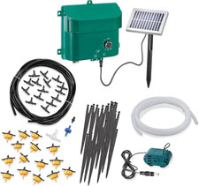 101100, Set Completo per Sistema Di Irrigazione Solare, a Gocce, Con 15 Getti Ir