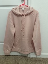 Alternative Apparel Women  s Hoodie Pink Small New Customizable