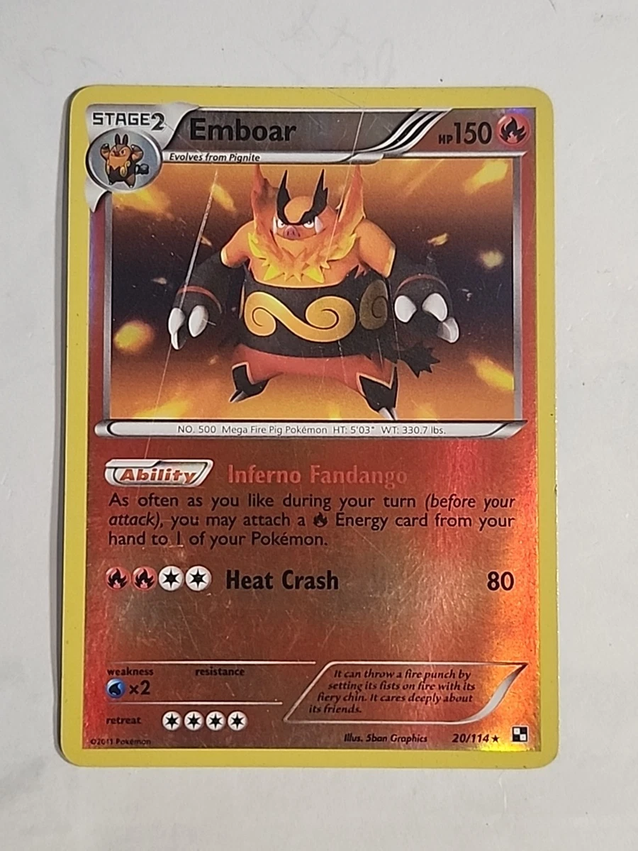 Emboar Pokémon TCG Cards for sale | eBay