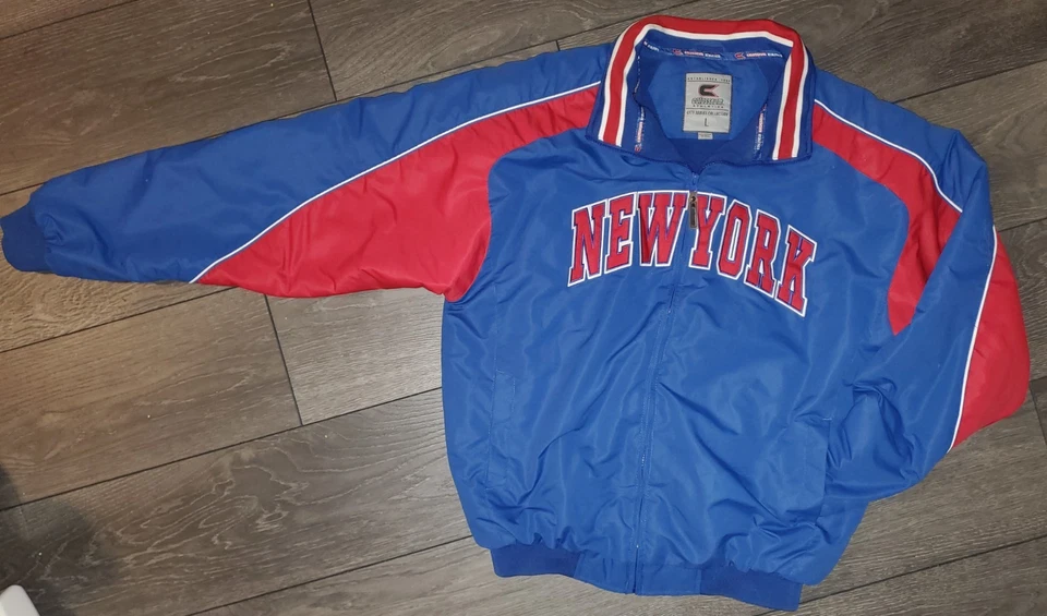 Chaqueta De Colección Colosseum Athletics New York Giants Talla Grande **MANCHAS EN LA MANGA** Foto 2 de 4