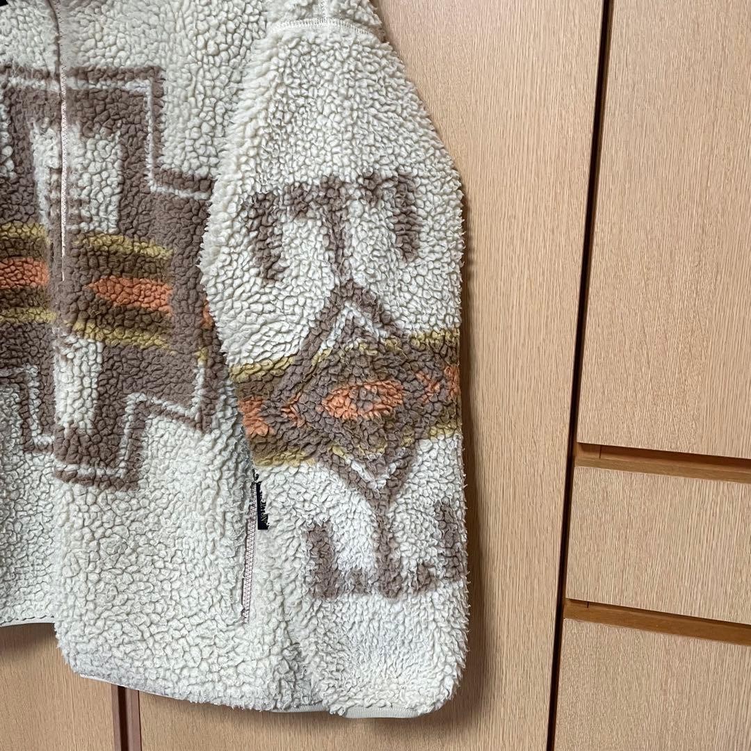 Pendleton×Bayflow Boa Fleece Jacket, Native Patte… - image 4